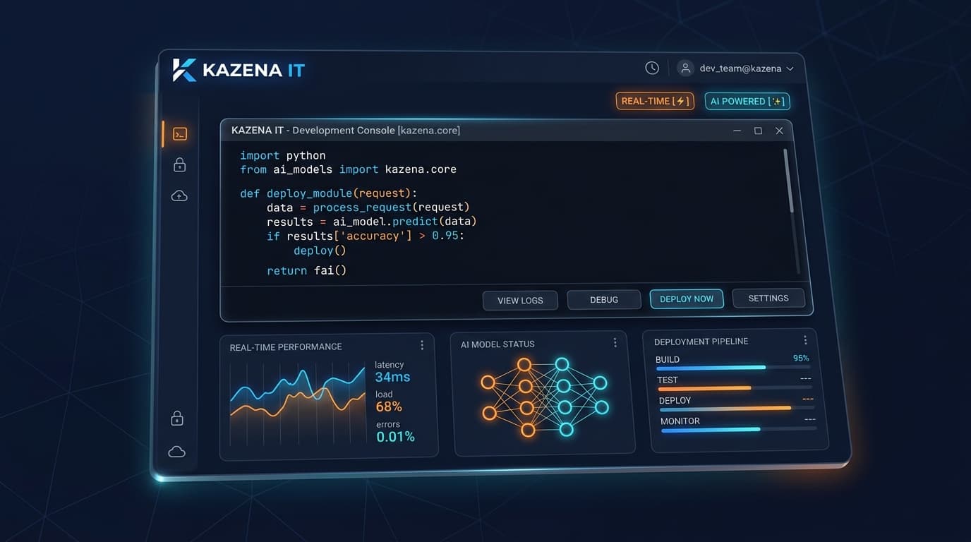 KAZENA IT — development console