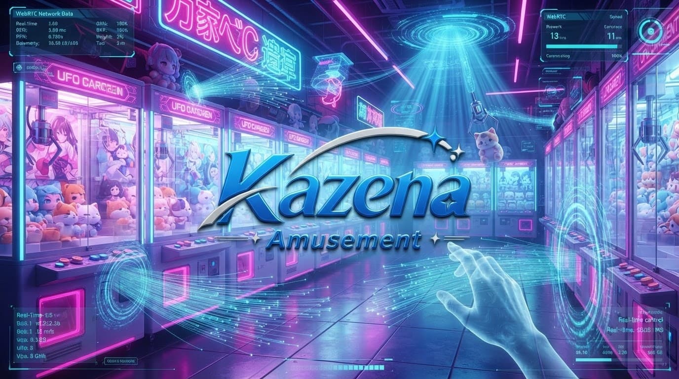 KAZENA Amusement — 日本のゲームセンターを、世界のスマホへ